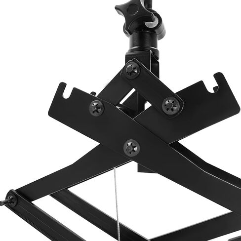Drop Pantograph, Photography Ceiling Rail with Safety Device 2mm Steel Safety Wire Retractable Design & Stable Structure Studio Lighting Hanging Equipment for Studios Stages Live Studios Photography in Saudi Arabia