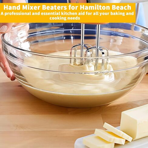 Hand Mixer Beaters for Hamilton Beach | Hand Mixer Attachments Compatible with 62682RZ 62692 64699 62695V Electric Mixer in Kuwait