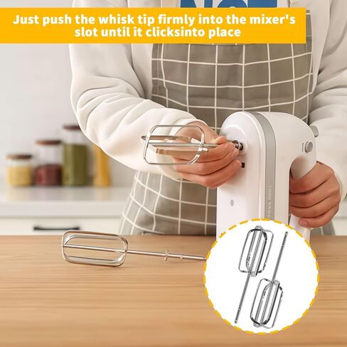 Hand Mixer Beaters for Hamilton Beach | Hand Mixer Attachments Compatible with 62682RZ 62692 64699 62695V Electric Mixer in Kuwait