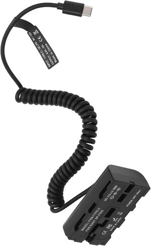 Type C Dummy Battery Power Adapter for NP F550 Spring Cable in Saudi Arabia