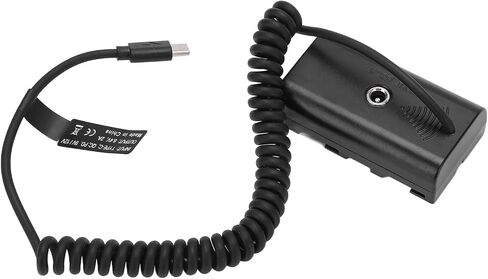 Type C Dummy Battery Power Adapter for NP F550 Spring Cable in Saudi Arabia
