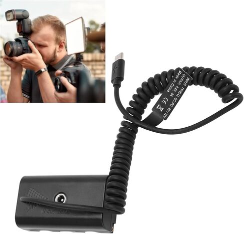 Type C Dummy Battery Power Adapter for NP F550 Spring Cable in Saudi Arabia