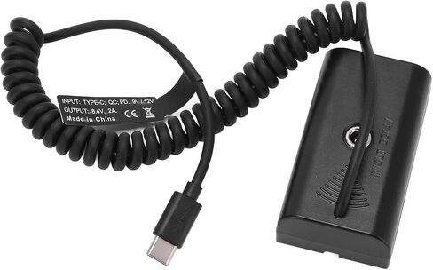 Type C Dummy Battery Power Adapter for NP F550 Spring Cable in Saudi Arabia