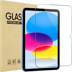 ProCase 1 Pack واقي شاشة لجهاز iPad A16 2025 11th 11 "/10th 2022 10.9 | واقي فيلم من الزجاج المقسى لجهاز iPad 11 بوصة و10.9 في الجيل العاشر - شفاف in Saudi Arabia