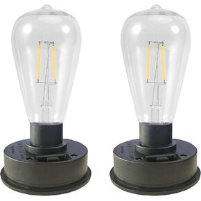 Solar Lantern Replacement Bulb, Top Solar Light Replacement with Larger Solar Panel, Durable LED Bulb for Outdoor Garden Lantern in Kuwait