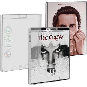 MALKO Steelbook with Plastic Slipcover Protector Case - 20 Pack | Clear protective sleeves in Saudi Arabia