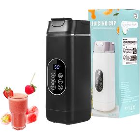Portable Personal Blender, USB Rechargeable with 12 Stainless Steel Blades, Mini Blender for Smoothies, Travel, Gym, and Outdoor Adventures in Saudi Arabia
