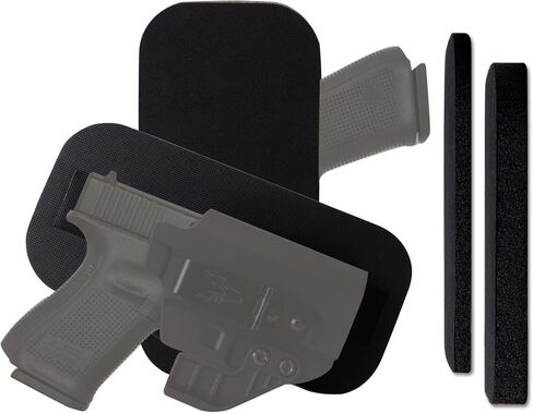 AIWB&IWB Holster with Comfortable Foam Backer; Soft Wedge for Concealing; Padding in 2 Thicknesses in Saudi Arabia
