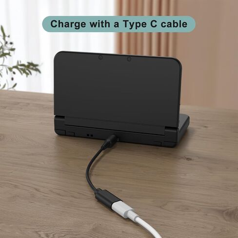 Mugust USB C Charging Cable Adapter for Nintendo New 3DS XL/New 3DS/3DS XL/3DS/New 2DS XL/2DS XL/2DS/DSi/DSi XL in Saudi Arabia