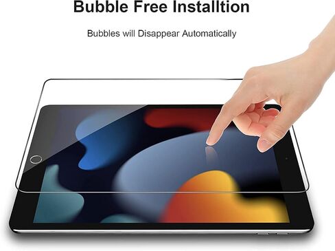 Gerutek 2 Pack Screen Protector for iPad 9th/8th/7th Generation 10.2 inch in Kuwait