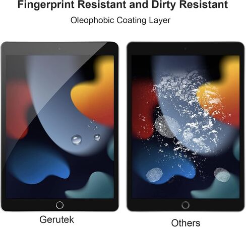 Gerutek 2 Pack Screen Protector for iPad 9th/8th/7th Generation 10.2 inch in Kuwait