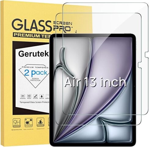 Gerutek 2 Pack Screen Protector for iPad 9th/8th/7th Generation 10.2 inch in Kuwait
