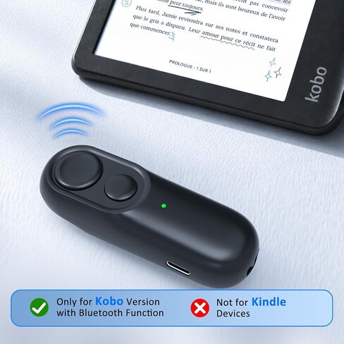 Bluetooth Remote Page Turner with Adjustable Stand for Kobo eReaders in Saudi Arabia