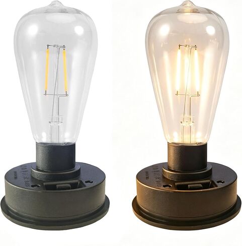 Solar Lantern Replacement Bulb, Top Solar Light Replacement with Larger Solar Panel, Durable LED Bulb for Outdoor Garden Lantern in Kuwait
