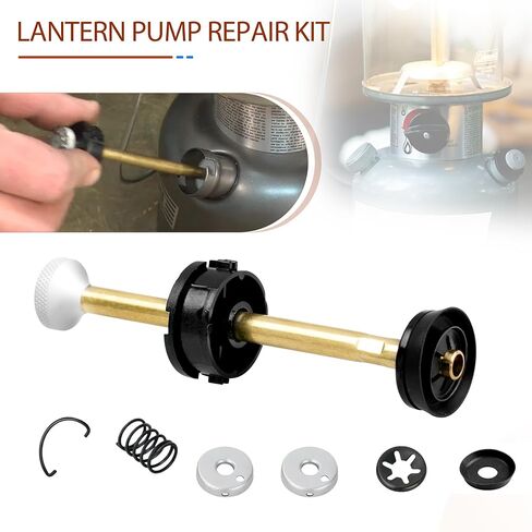 Lantern Pump Repair Kit for Coleman Outdoor Camping Accessories | with 10 Pcs Propane Lantern Mantles #21 Replacement in Saudi Arabia