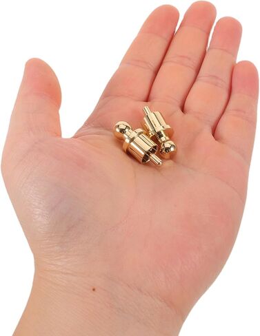 Toyvian 4pcs Audio Plug Cover Gold Plated Metal Dust Caps for Interfaces | Reusable Input Protectors, Signal Support, Contact Failure Reduction, Dust Shielding for Audio Connectors in Saudi Arabia
