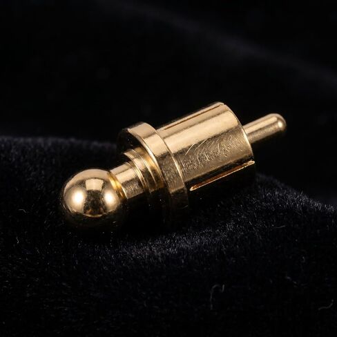 Toyvian 4pcs Audio Plug Cover Gold Plated Metal Dust Caps for Interfaces | Reusable Input Protectors, Signal Support, Contact Failure Reduction, Dust Shielding for Audio Connectors in Saudi Arabia