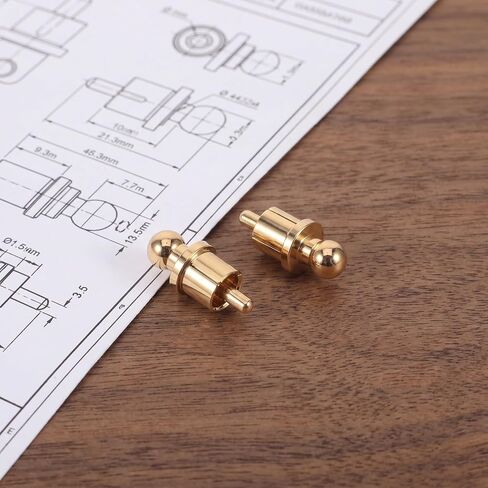 Toyvian 4pcs Audio Plug Cover Gold Plated Metal Dust Caps for Interfaces | Reusable Input Protectors, Signal Support, Contact Failure Reduction, Dust Shielding for Audio Connectors in Saudi Arabia