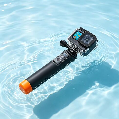Suptig Floating Selfie Stick with Remote Control, Floating Handle Grip, Remote Handle Stick Compatible for GoPro 13/12/11/10/9/8, DJI Action 6/5 Pro, for Insta 360X2/X3/X4/X5. in Saudi Arabia
