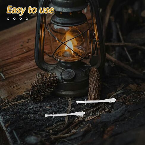 4Pcs Fiberglass Wick Tube Holders Replacement Wicks for Oil Lamps with Cotton Core for Camping Wedding Religious Ceremonies and Outdoor Lighting in Saudi Arabia