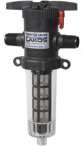 3/4" TwistIIClean Inline Water Filter (Black 140 mesh / 105 micron) in Saudi Arabia