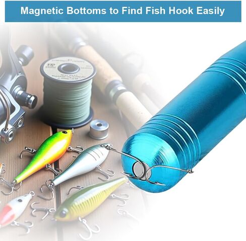 4 Pack Fishing Hook Remover, Portable Deep Throat Unhooking Tool | Stainless Steel, Adjustable Rotating Hook Extractor Dehooker with Storage Tube, for Freshwater Saltwater Fishing in Saudi Arabia