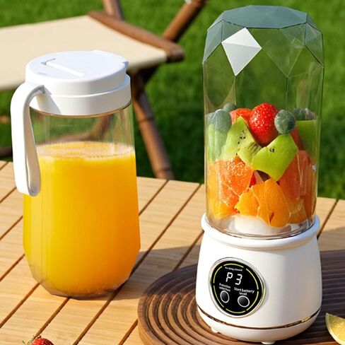 Cordless Personal Size Portable Blender, 20oz Personal Blender Smoothies and Shakes, BPA Free Traveling Juice Cup with Powerful Blending Rechargeable, Freshly Squeezed in Sports/Travel/Home in Saudi Arabia