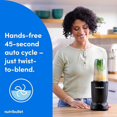 nutribullet Turbo NB50400AK Matte Black, 1000W in Saudi Arabia