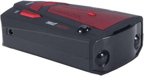 Radar Detectors for Cars: Speed Sentinel Radar Detector Long Range Detection 360 Degree,LED Display,Voice Alerts,Mute Memory for City Road/Highway, Ideal Gifts, Red in Saudi Arabia