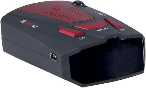 Radar Detectors for Cars: Speed Sentinel Radar Detector Long Range Detection 360 Degree,LED Display,Voice Alerts,Mute Memory for City Road/Highway, Ideal Gifts, Red in Saudi Arabia