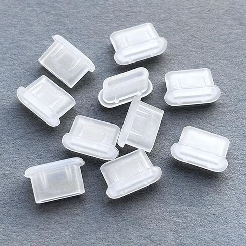 30Pcs Silicone Type C Charging Port Dusts Proofed Cap | Soft Silicone Dusts Plugs for Phone and Other Popular Smartphone Models Including Tablets in Saudi Arabia