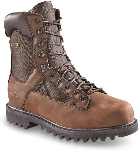 HUNTRITE Men's Insulated Waterproof Hunting Boots, 1200-gram, Brown Brown 10.5D (Medium) in Kuwait
