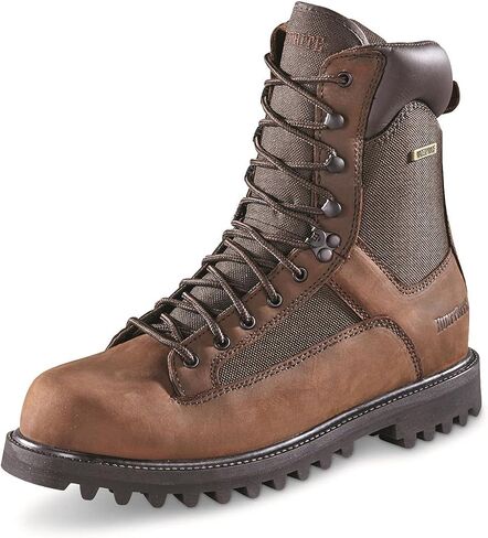 HUNTRITE Men's Insulated Waterproof Hunting Boots, 1200-gram, Brown Brown 10.5D (Medium) in Kuwait