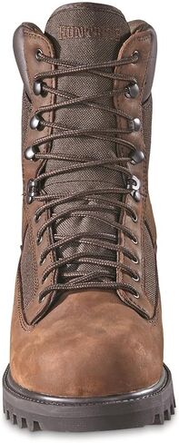 HUNTRITE Men's Insulated Waterproof Hunting Boots, 1200-gram, Brown Brown 10.5D (Medium) in Kuwait