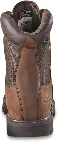 HUNTRITE Men's Insulated Waterproof Hunting Boots, 1200-gram, Brown Brown 10.5D (Medium) in Kuwait