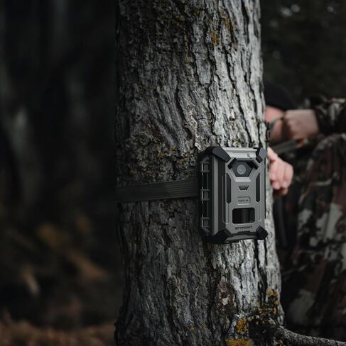 SPYPOINT FORCE-4K Trail Camera, 4K Video 48MP, Non-Cellular, Low-Glow LEDs Night Vision, 0.4s Trigger, 110 ft Motion Detection for Wildlife Monitoring and Hunting | 4K Video with Sound, 48MP Photos, 110 Ft Detection and Flash, 66 Degree FOV, Low-Glow Ir,  in Saudi Arabia