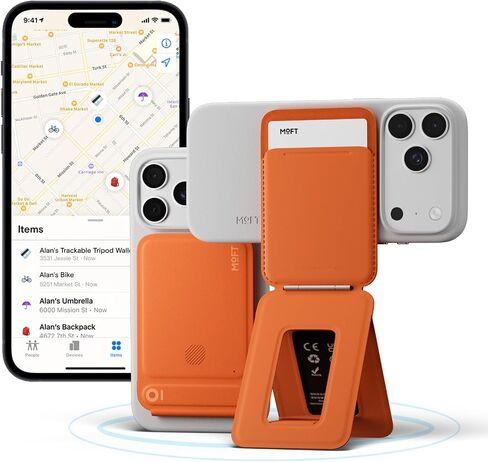 MOFT Trackable Tripod Wallet for Selfie,4-in-1 MagSafe Find My Phone Wallet in Saudi Arabia