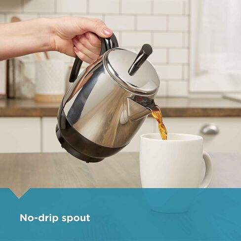 Farberware 4-Cup Stainless Steel Coffee Percolator, Automatic Keep Warm | Programmable 12-cup coffee maker with Auto Brew, washable filter and Sneak-A-Cup for fresh coffee. in Saudi Arabia