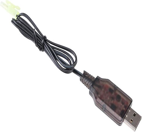 بطارية Airsoft Starter Power Pack من Elite Force لبنادق Airsoft مقاس 6 مم BB AEG | يتضمن بطارية فراشة NiMH 1200 مللي أمبير 9.6 فولت وشاحن USB in Kuwait