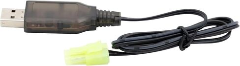 بطارية Airsoft Starter Power Pack من Elite Force لبنادق Airsoft مقاس 6 مم BB AEG | يتضمن بطارية فراشة NiMH 1200 مللي أمبير 9.6 فولت وشاحن USB in Kuwait