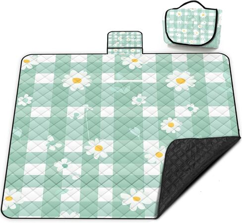 Poedist Extra Large Picnic Blanket Waterproof,80"x 80"Foldable Machine Washable Beach Blanket,Outdoor Blanket for 6-8 Adults,Suitable for Indoor Crawling,Park Beach,Camping,Hiking,Family Travel(Pink in Saudi Arabia