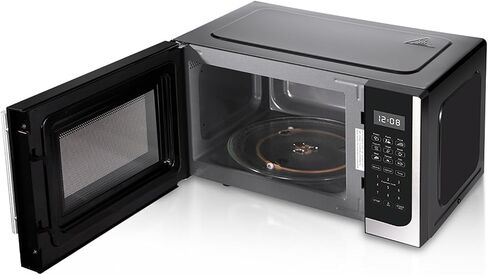 850W Microwave Oven 25L Capacity Easy Clean Intelligent Thawing Kitchen Appliance With Digital Panel in Saudi Arabia