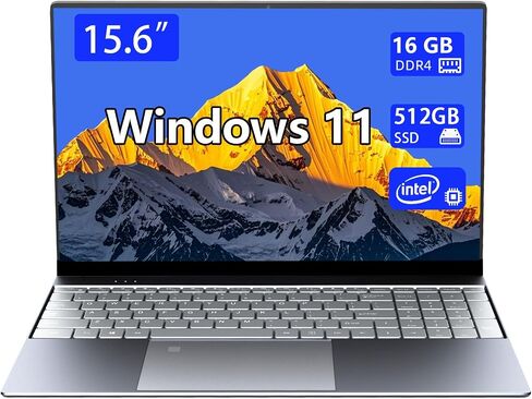 Laptop 16-inch 8GB DDR 256GB SSD portable laptop computer, expandable to 1TB, AMD A9-9400 Radeon R5 CPU up to 3.2 GHz, 9000mAh battery, Numeric Keypad, USB 3.0, dual-band WiFi, webcam, slim laptops in Saudi Arabia