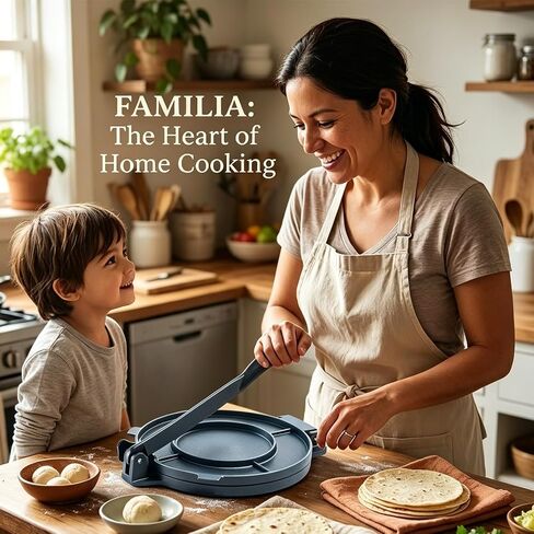 Tortilla Press 8 Inch – Aluminum Quesadilla Maker for Kitchen | Heavy Duty, for Kitchen in Saudi Arabia