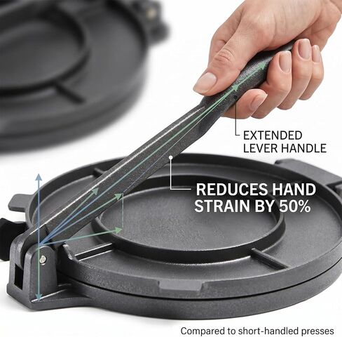 Tortilla Press 8 Inch – Aluminum Quesadilla Maker for Kitchen | Heavy Duty, for Kitchen in Saudi Arabia