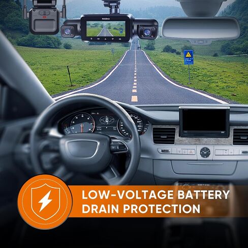 Neideso Type-C Hardwire Kit with Radar Detection, Suitable for N300/N300Pro/N700/N700Pro/N900/N900Ultra/Type-C Interface Dash Cam,12V-24V to 5V/2.5A, Low Voltage Protection, 24-Hour Parking Monitoring in Saudi Arabia
