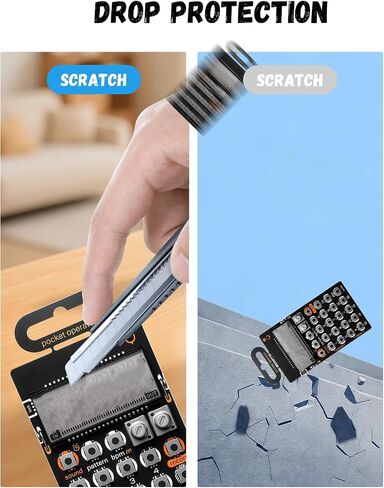 [2 Pack] for teenage engineering PO-33 Hydrogel Film Screen Protector. Self-Healing Anti-Scratch Bubble Free Easy Installation. in Saudi Arabia