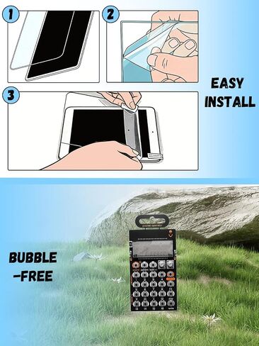 [2 Pack] for teenage engineering PO-33 Hydrogel Film Screen Protector. Self-Healing Anti-Scratch Bubble Free Easy Installation. in Saudi Arabia