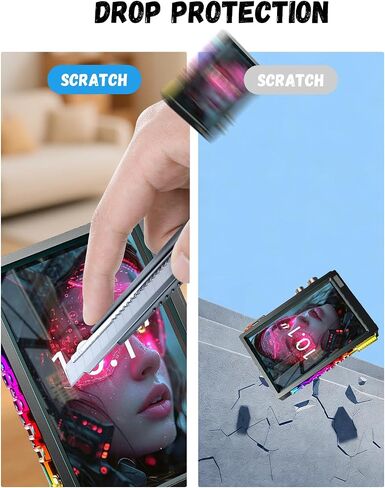 [2 Pack] for Divoom Times Frame Digital Picture Frame 10.1" Hydrogel Film Screen Protector. Self-Healing Anti-Scratch Bubble Free Easy Installation. in Saudi Arabia
