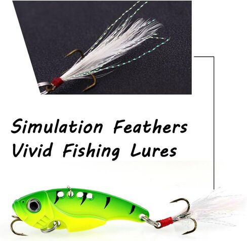 Sougayilang Spinner Spoon Blade Swimbait Freshwater Saltwater Fishing Tackle Lures and Baits-4pcs in Saudi Arabia